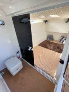 36 Interceptor Cuddy Cabin room